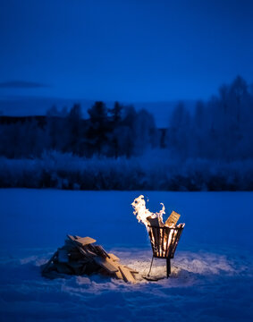 vinter bonfire