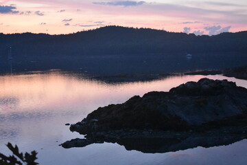 sunrise over the ocean