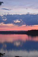 Fototapeta premium sunrise over the ocean