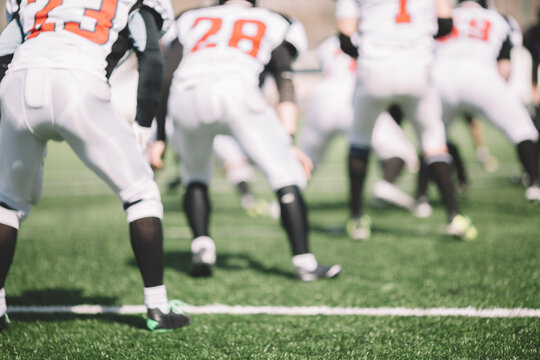 players on the field