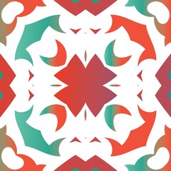 Antique ornate tiles talavera mexico.