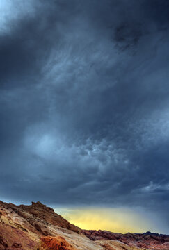 Stormclouds in Nevada