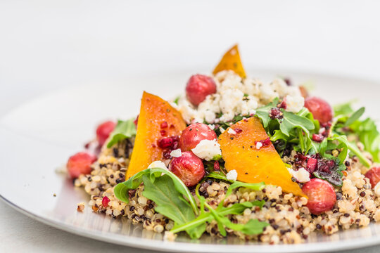 Healthy Golden Beet and Roasted Grape Salad