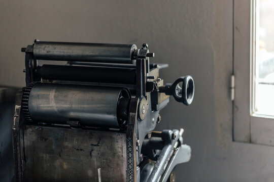 Old Printing Machine