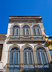 Ancient facade, downtown Rio
