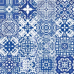 Ceramic tiles azulejo portugal.