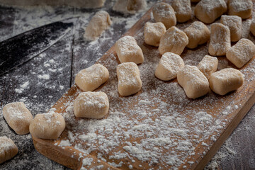 close up gnocchi 