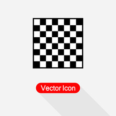 Chess Board Icon Vector Illustration Eps10