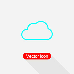 Cloud Icon Cloud Download Icon Vector Illustration Eps10