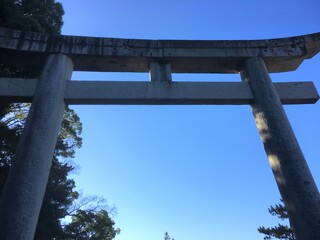 厳島神社の鳥居