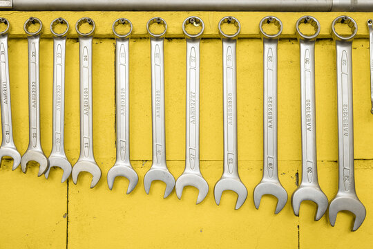 Tools in a garage