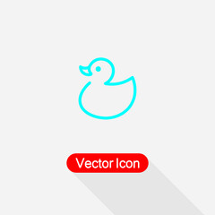 Duck Icon Vector Illustration Eps10