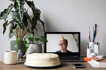 Virtual birthday celebrations during social isolation