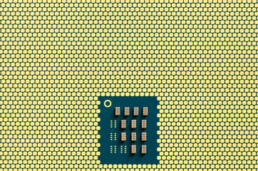 Micro processor of a personal computer