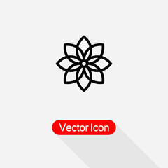 Flower Icon Vector Illustration Eps10