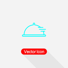 Food Tray Icon Vector Illustration Eps10