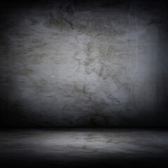 interior room with grunge white wall