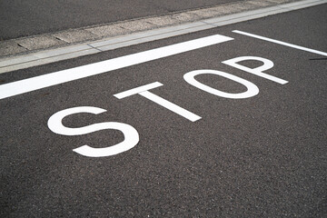 道路　サイン IN