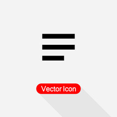 Menu Icon Vector Illustration Eps10