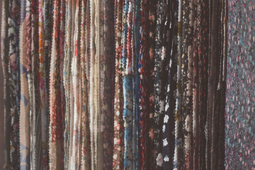 colorful fabric texture