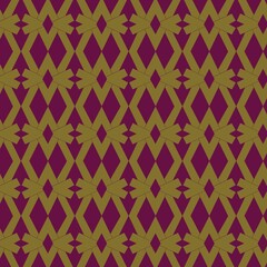 geometric royal pattern