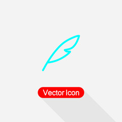 Quill Icon Vector Illustration Eps10