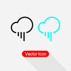 Rain Icon Vector Illustration Eps10