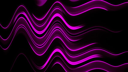 Glowing blurred light stripes in motion over on abstract background. Pink rays. Led Light. Future tech. Shine dynamic scene. Neon flare. Magic moving fast lines. Glowing wallpaper.
