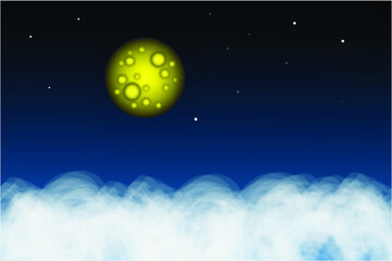 Fototapeta premium The moon tonight