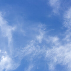 Obraz premium background blue sky and beautiful clouds