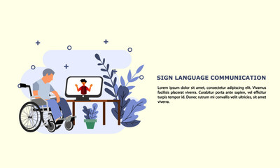Sign language connects: Inclusive video communication