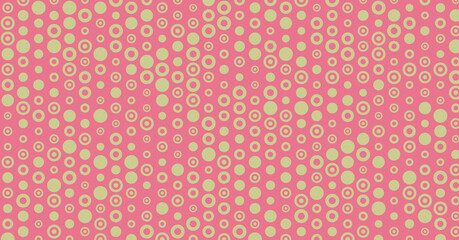 Abstract Color Halftone Dots generative art background illustration