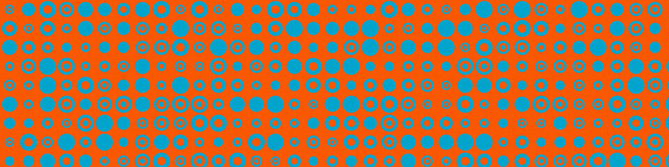 Abstract Color Halftone Dots generative art background illustration