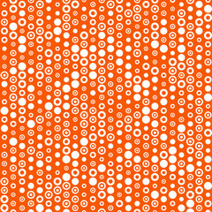 Abstract Color Halftone Dots generative art background illustration