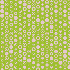 Abstract Color Halftone Dots generative art background illustration