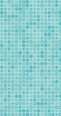 Abstract Color Halftone Dots generative art background illustration