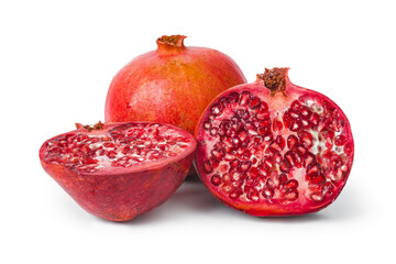 Big ripe pomegranate