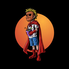 a child wearing a mask and halloween costume