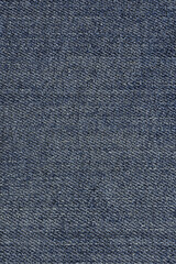 blue jeans cotton swatch close up