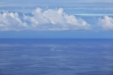 Rapa Nui. The view on Pacific ocean on Easter Island, Chile