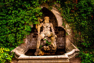 Neptun made of stone © Thomas