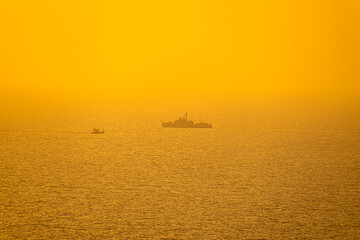 Obraz premium beautyful view of a sea at goa,india