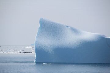 Icebergs in Disko Bay, Ilulissat, Greenland.