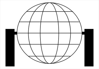 Icono de bombo de lotería