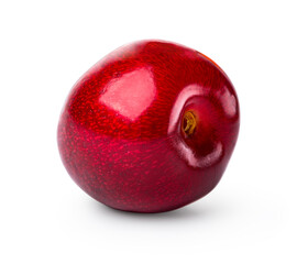 One red cherry
