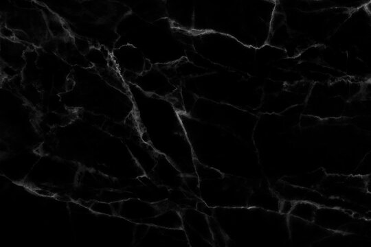   Black marble high resolution, abstract texture background in natural patterned for design.