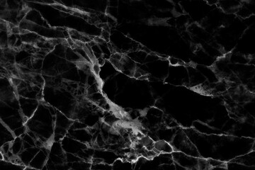   Black marble high resolution, abstract texture background in natural patterned for design.