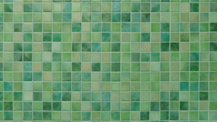 Pattern von Mosaik-Fliesen in einem Badezimmer