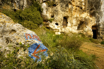 Necrópolis hipogea de Calescoves. Alaior. Menorca. Baleares.España. © Tolo