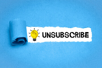 Unsubscribe